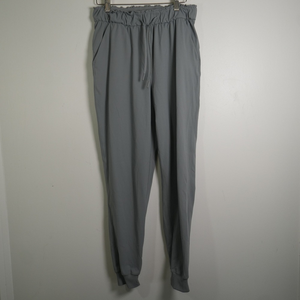 lululemon athletica Light Gray Drawstring Joggers